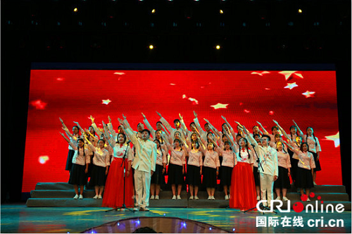 朗读大赛现场