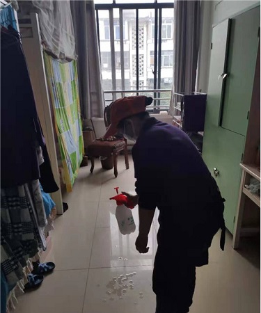 员工宿舍消毒